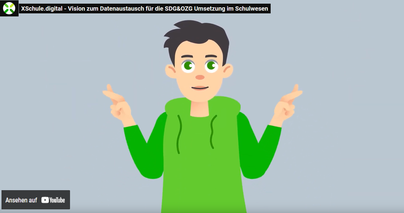XSchule - Vision zum Datenaustausch für die SDG&OZG Umsetzung im Themenfeld Bildung